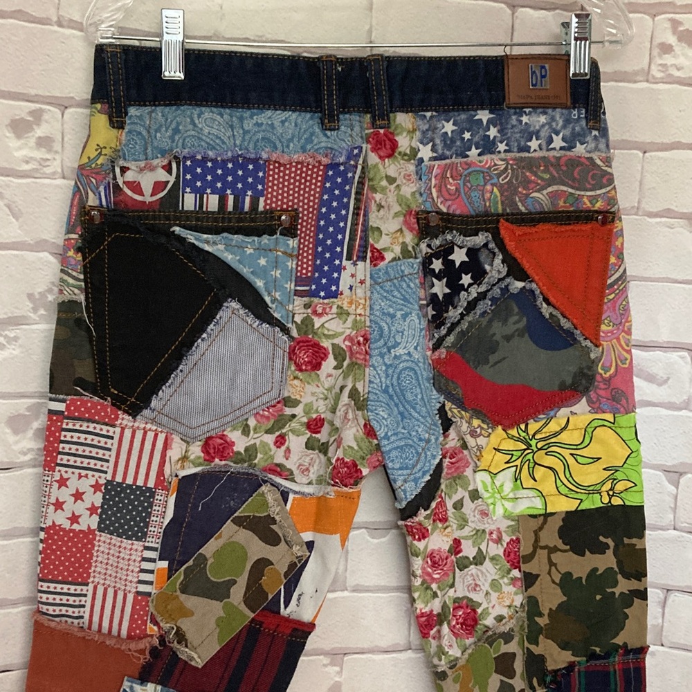 Patchwork Multi-Print Biepa Jeans - image 6